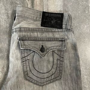 Brand: True Religion. Size 38. Color: Grey